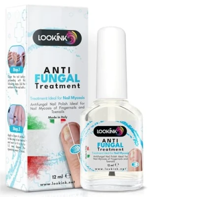 Imagen de Esmalte para Micosis en Uñas de Pies y Manos 12 ml Made in Italy Tratamiento Antimicótico Fuerte Ideal Hongos Onicomicosis Eficaz la Regeneración Saluda