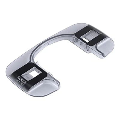 Imagen de COLOP e Mark 155886 Guía para cintas de algodón (10 mm, facilitar la impresión y etiquetas continuas con Create, topacio ahumado gris)