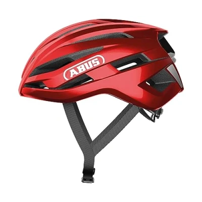 Imagen de ABUS casco StormChaser ACE para ciclismo de carretera ligero competición, cicloturismo y ciclocross hombre mujer talla S, rojo