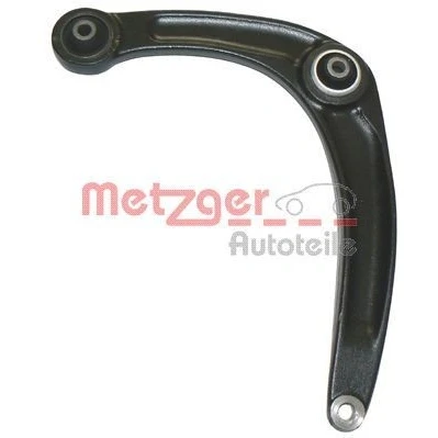Imagen de METZGER 58059401 Barra oscilante, suspensión de ruedas sin rótula suspensión/carga Eje delantero, izquierda, debajo Brazo oscilante transversal