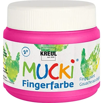 Imagen de KREUL Mucki Pinturas para dedos, color rosa