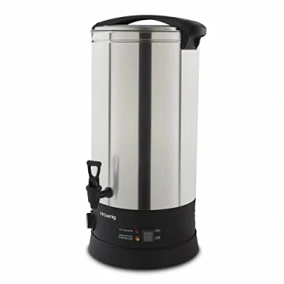 Imagen de H.Koenig multifunción LEGI25, esterilizador de tarros y preparación Recetas Calientes, 25 l, 30 110 C, Temporizador hasta 120 min, acero Inoxidable, 2500 W, litros