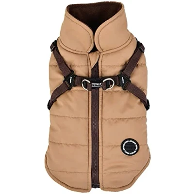 Imagen de PUPPIA Mountaineer II Beige M Abrigo para Perro 1590 g