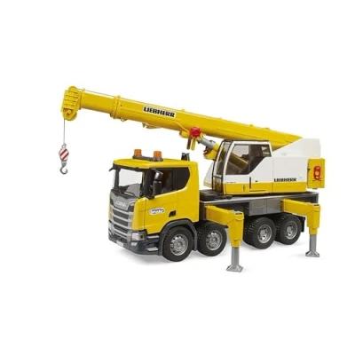 Imagen de Bruder Scania Super 560R Liebherr Kraanwagen met licht en geluid