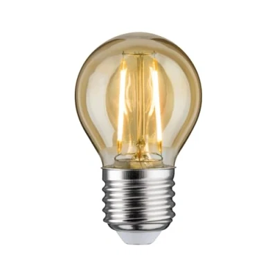 Imagen de Paulmann 28710 lámpara LED filamento Gota 2,6 vatios Bombilla Oro 2500 K Dorado E27, 2.6 W
