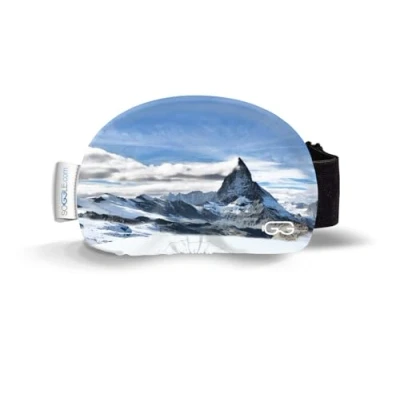 Imagen de Soggle Pictures Matterhorn Gafas de esquí (microfibra, talla única), color blanco