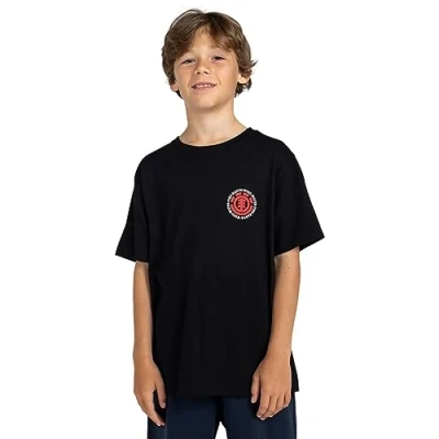 Imagen de Element SEAL POUR Camiseta estampada para niños, Talla: 152, Mottled black