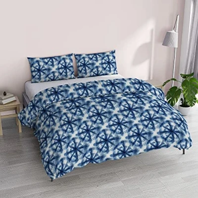 Imagen de Fantasy Juego de Funda nórdica Microfibra, Batik, para Cama Matrimonio