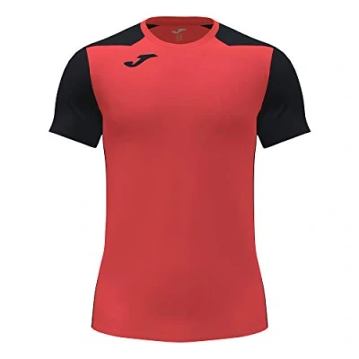 Imagen de Joma Hombre Camiseta, Coral Flúor Negro, XXS