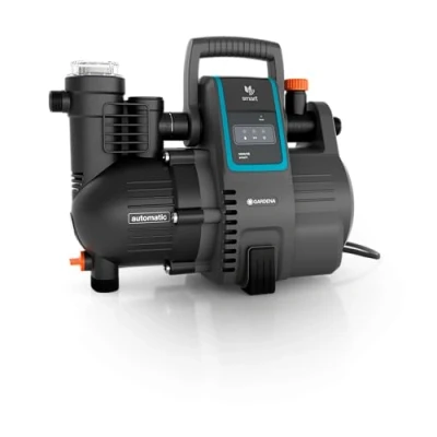 Imagen de Gardena Grupo a presión electrónico, negro, cian, naranja, hasta 5000 l/h control con App