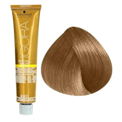 Imagen de Schwarzkopf Professional Igora Royal Absolutes 60 ml 8 50 Light Blond Gold Natural