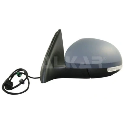 Imagen de Espejo retrovisor Alkar 9047136 izquierda imprimado eléctrico calefactable, con memoria, abatible eléctricamente, iluminación ambiental, asférico