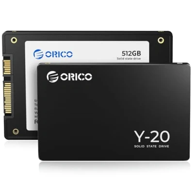 Imagen de ORICO 512GB SSD SATA III 6Gb/s 2.5&quot; Interno, Velocidad de Lectura hasta 500 MB/s, Compatible con Computadora Portátil y Escritorio Y20