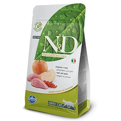 Imagen de FARMINA ND Cat Pumpkin NEUTERED Cordero ARANDANO 5KG
