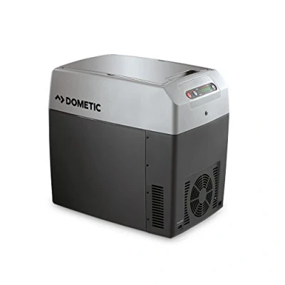 Imagen de DOMETIC TropiCool TC 21FL nevera Eléctrica Portátil, 21 l, mini para coche, camión, barco y autocaravana, 12/24 V 230 V, Color Gris Oscuro/Gris Claro