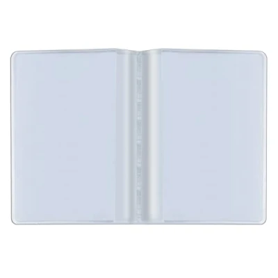 Imagen de Fundas para tarjetas de identificación, libro, tarjetero, funda repuesto, tarjetas, carteras, uso transparente con compartimentos identificación o visita,
