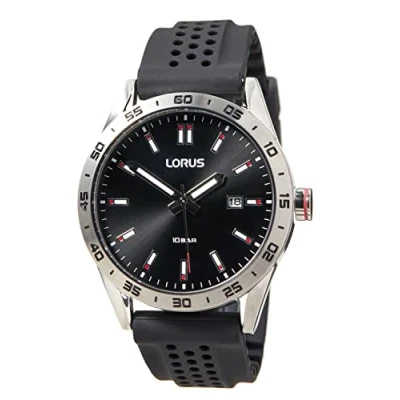 Imagen de Lorus Reloj Analógico para Hombres de Cuarzo con Correa en Silicona RH965NX9