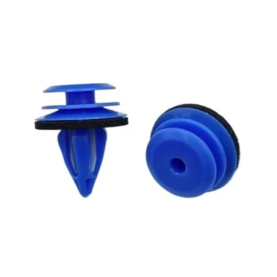 Imagen de BWBVHRHZY Clips de plástico for puerta coche, Kit sujeción embellecedor arco rueda delantera y trasera, apto Land Rover Evoque, Clip trasera(