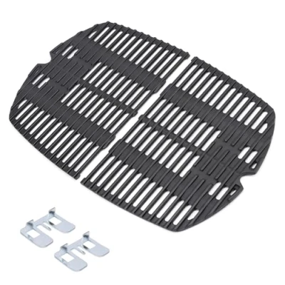 Imagen de GFTIME 53,98 cm x 38,74 7645 Rejilla Piezas de Repuesto Parrilla para Weber Q200 Q220 Q2000 Q2200 396000 396001 396002 566002 53060001 54060001 69956 (7645 Rejilla)