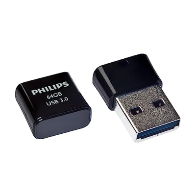 Imagen de Philips USB Flash Drive Pico Edition 64GB, USB3.0, Banda de muñeca