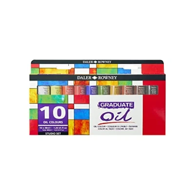 Imagen de Daler Rowney Graduate Colores Óleo Selection Set 10x38 ml