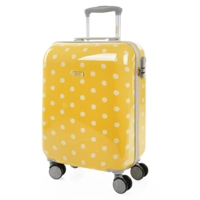 Imagen de SKPAT Maleta de Cabina 55x40x20. Maletas Viaje Cabina. Trolley con Candado Combinación., Amarillo