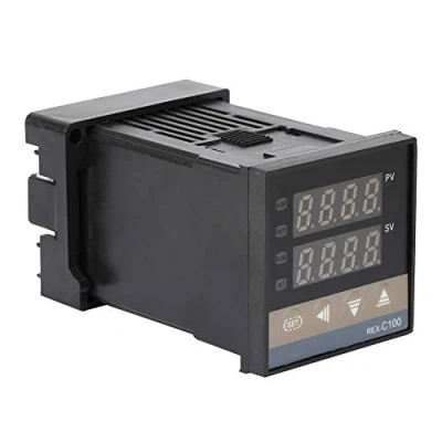 Imagen de Controlador de temperatura REX C100, C100FK02 M * AN PID digital Relé salida Termostato AC 250V Interruptor control