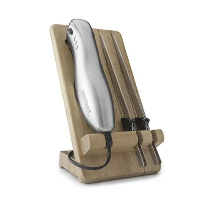 Imagen de Gastroback 41600 eléctrico dentado, 2 Juegos de Cuchillas Desmontables, 120 W, 0 Decibeles, Metal