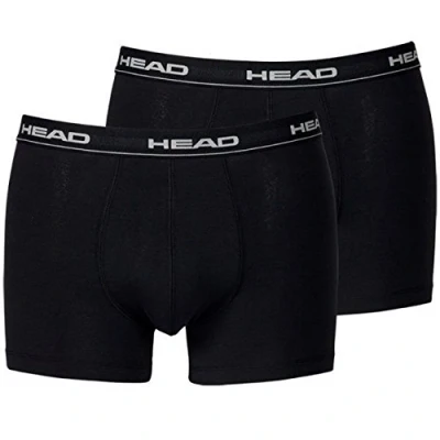 Imagen de Head Calzoncillos de hombre tipo bóxer, 10 unidades, en muchos colores, hombre, Boxer Short, negro, large