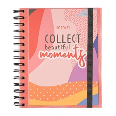 Imagen de ERIK Agenda escolar 2020/2021 Semana vista Amelie Colección Tropical, 11 meses (15,5x19 cm)