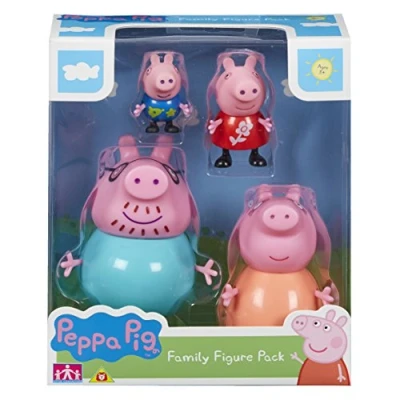 Imagen de Peppa Pig 6666 Pack 4 Figuras, Multicolor