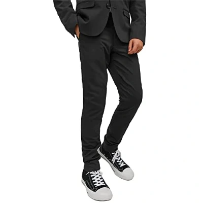 Imagen de Jack &amp; Jones Junior Jprsolar NOOS JNR Pantalones chinos para niños, Talla: 128, Black
