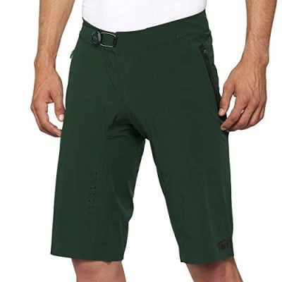 Imagen de 100% MTB Wear Celium Shorts Green 34 Pantalón Corto, Unisex Adulto, Forest (Verde),