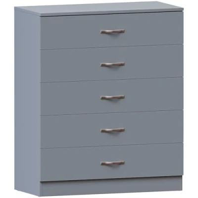Imagen de Vida Designs cajonera, Metal, Gray, H 90cm x W 75cm D 36cm