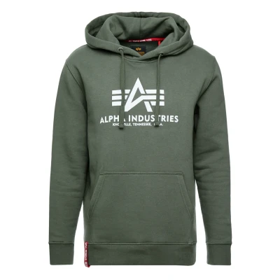 Imagen de Alpha Industries Jersey con capucha, Hombre, Talla: XS, Dark olive
