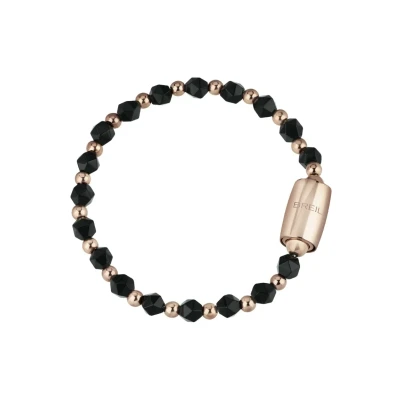 Imagen de Breil Pulsera BRACELET MAGNETICA SYSTEM 4 Colección de Acero colores y ónix para mujer, Eine Grösse, inoxidable, Ónix