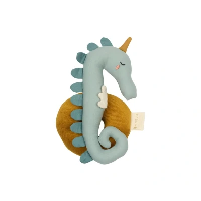 Imagen de Fabelab Rattle Seahorse Mordedor para niños, Talla: One Size, Slate