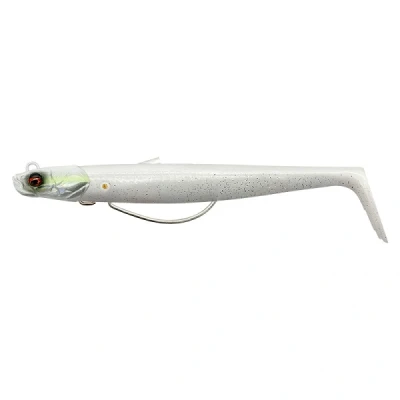Imagen de Savage Gear Sandeel V2 Weedless White Pearl Silver 13cm 31g Shads
