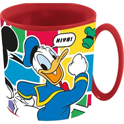Imagen de ALMACENESADAN 3531; taza microondas Mickey ; producto reutilizable; apto para microondas. No BPA; capacidad 350 ml