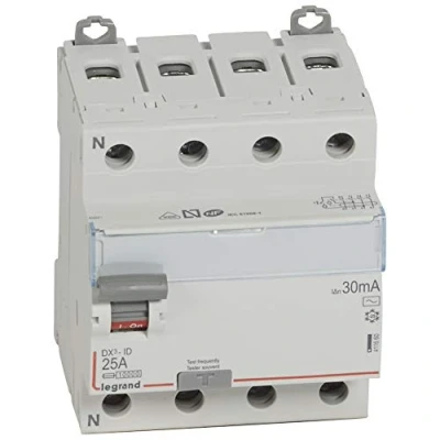 Imagen de Diferencial Legrand 4P 25A 30mA AC DX3411660