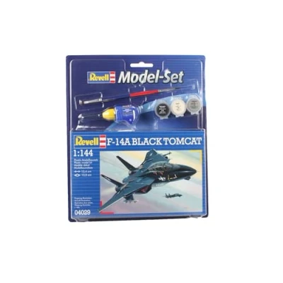 Imagen de Revell F 14A Black Tomcat vehículo Avión, Multicolor, Mittel (64029)