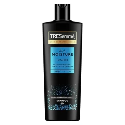 Imagen de Tresemmé Hidratación Profunda Champú, para cabello seco y dañado 3 x 400 ml