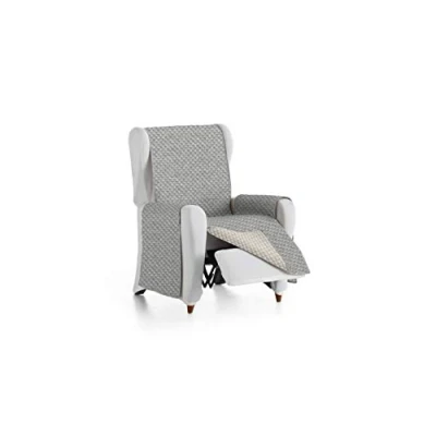 Imagen de Eysa Mist Funda, Poliéster, C/6 Gris Beige, 1 Plaza 55cm. Válido para sofá Desde 60 a 110 cm