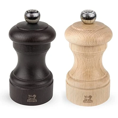 Imagen de Peugeot 2/22594 Madera de molinillo sal / pimienta bistró, 5 x 10 cm, natural (el embalaje puede variar)