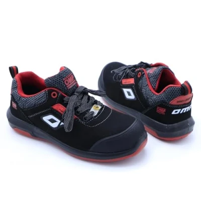 Imagen de OMP Meccanica Zapatillas Trabajo Seguridad S3 Pro Urban talla 40 negro rojo