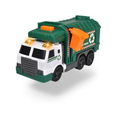 Imagen de Dickie Toys 203302018 Action Camión de Reciclaje, Verde/Blanco