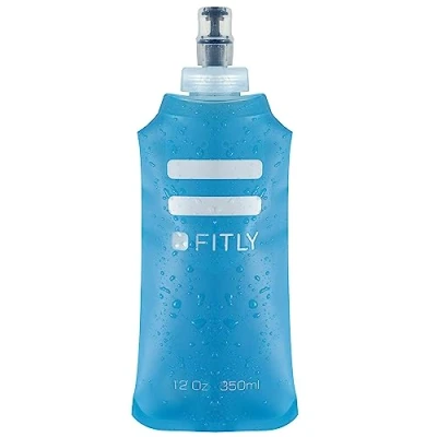 Imagen de FITLY Botella de Agua Flexible para mochila Hidratación Ideal Correr, Ciclismo, Senderismo