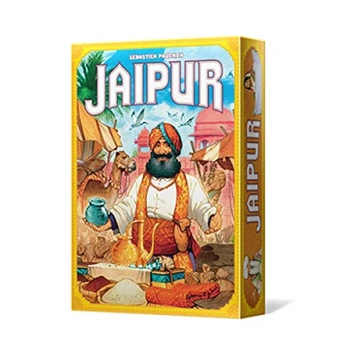 Imagen de Space Cowboys Jaipur Juego de Cartas Estrategia y Comercio para Adultos Jóvenes A Partir 10 Años 2 Jugadores 30 Minutos por Partida Español