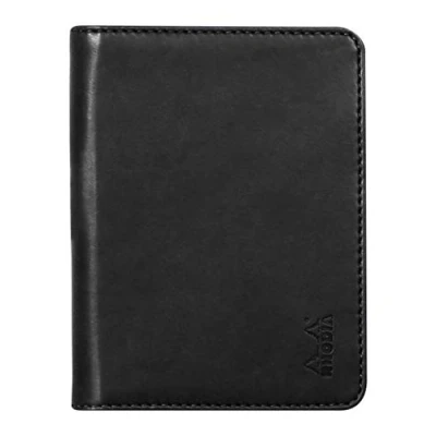 Imagen de Clairefontaine ES RHODIA 211001C Rhodiarama No. 11 Cuaderno y portadocumentos para bloc de notas o cuadernos formato A7 (7,4 x 10,5 cm), color negro
