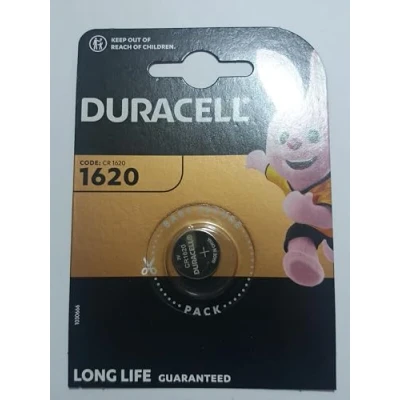 Imagen de Duracell DL1620 Pila de botón (1 Unidad, Litio, 3 V)